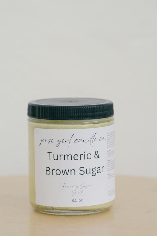 Turmeric & Brown Sugar Foaming Sugar Scrub